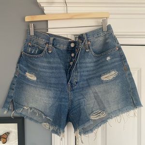 Free People- Cutoff Denim Shorts